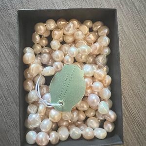 Freshwater pink pearls